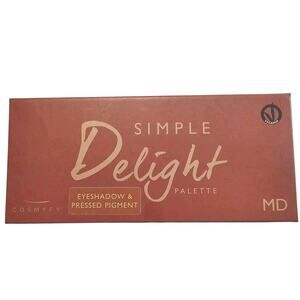 Pressed Pigment Eyeshadow Palette New Simple Delight Cosmyfy Makeup Vegan Italy
